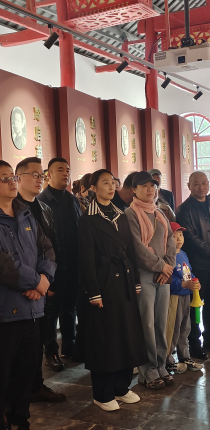 沛县三家社团组织联合开展清明节缅怀先烈党史教育活动
